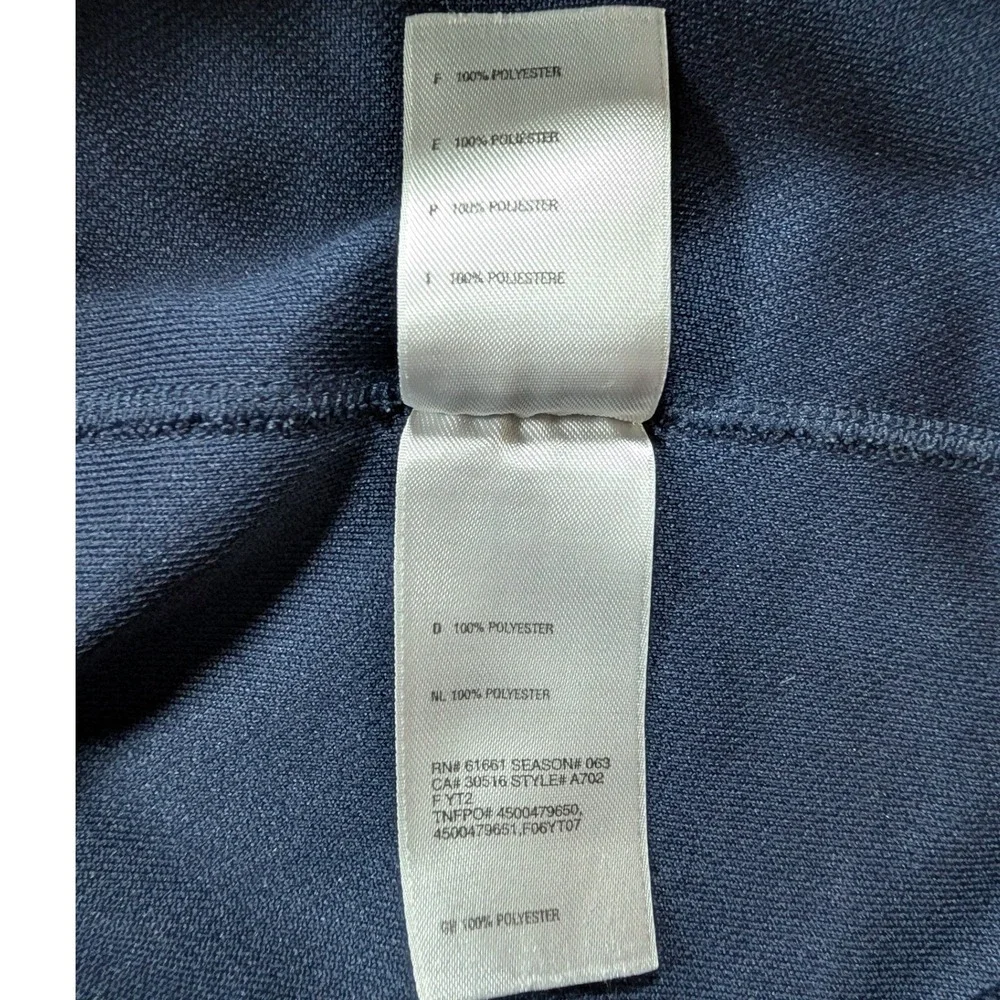 The North Face Flight Series Mens Large Navy Blue VaporWick 1/4 Zip Pullover